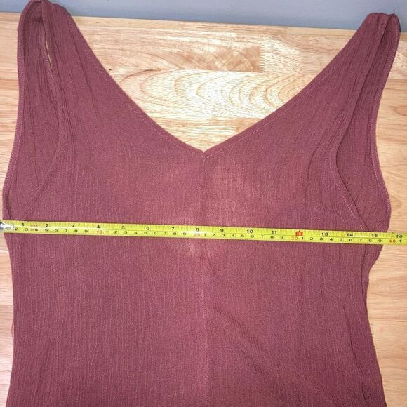 Kendall + Kylie, Pink Mauve Shorts Romper, Sleeveless, Shash Style Waist Tie, XS - Picture 11 of 12